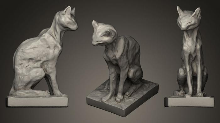 Animal figurines (STKJ_0017) 3D model for CNC machine